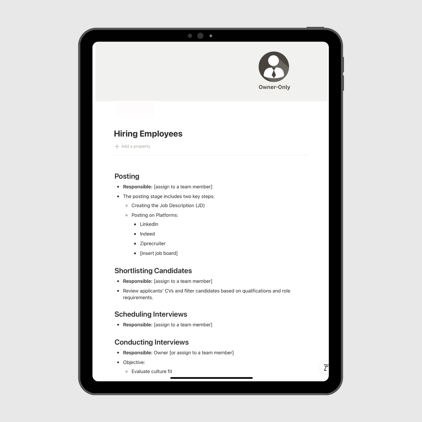 Medical Clinic Operations Manual
