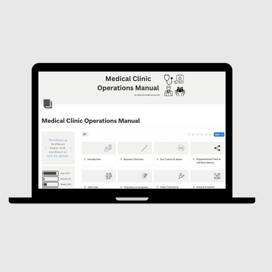Why Medical Clinics Need an Operations Manual and How to Build One