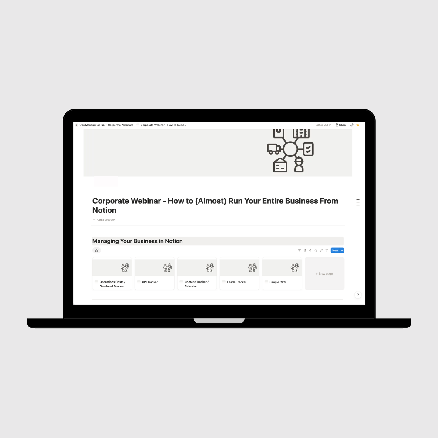 How to (Almost) Run Your Entire Business from Notion - Free Webinar
