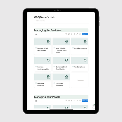 Small Business Operations Manual