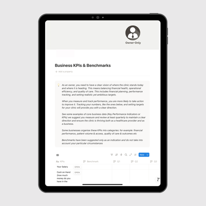 Medical Clinic Operations Manual