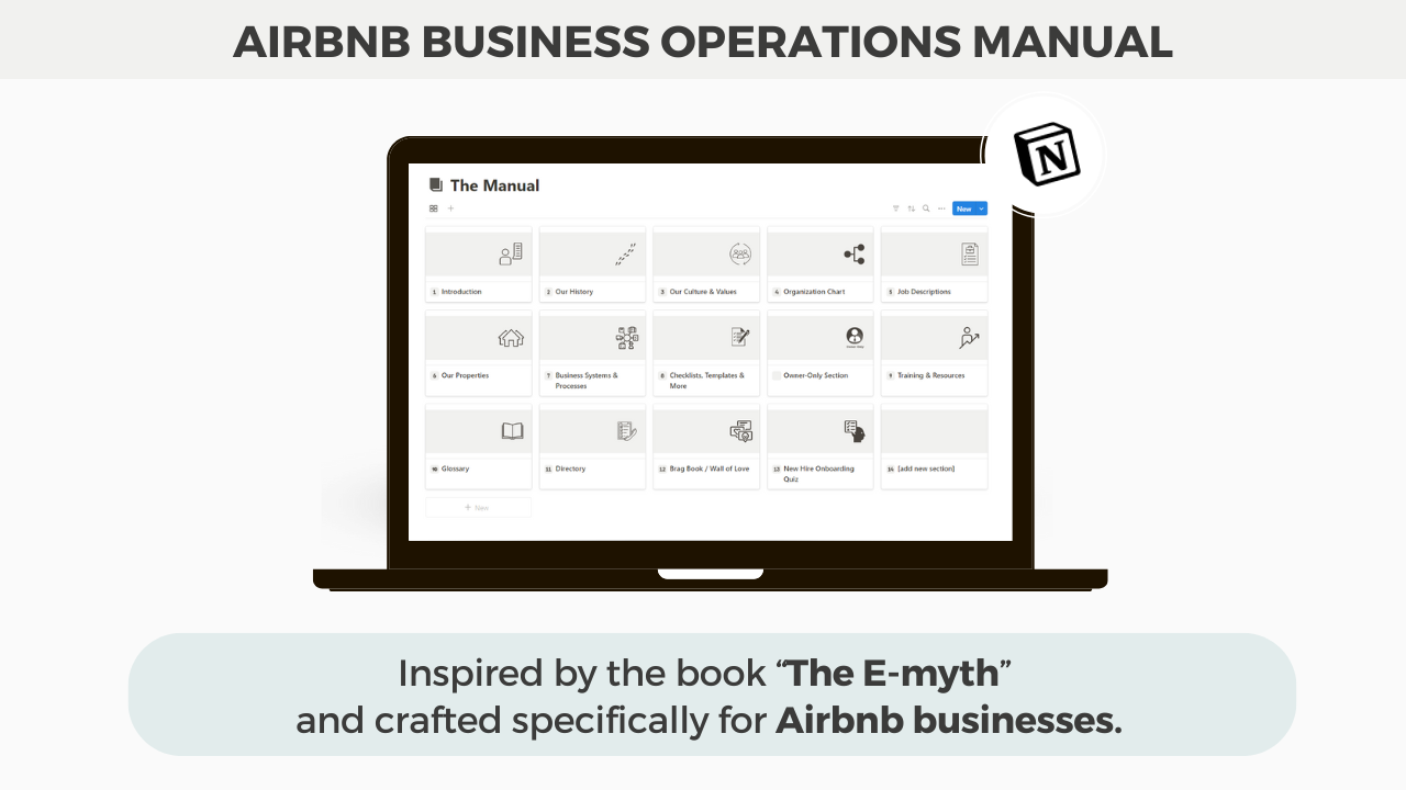 Airbnb Business Operations Manual