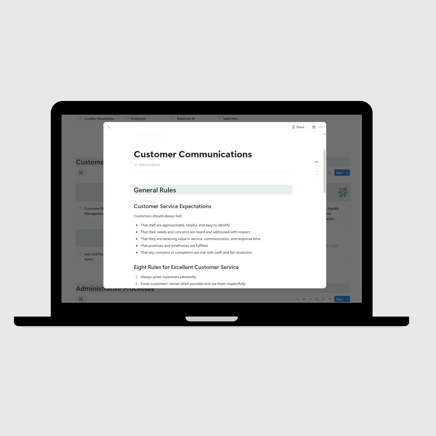Small Business Operations Manual