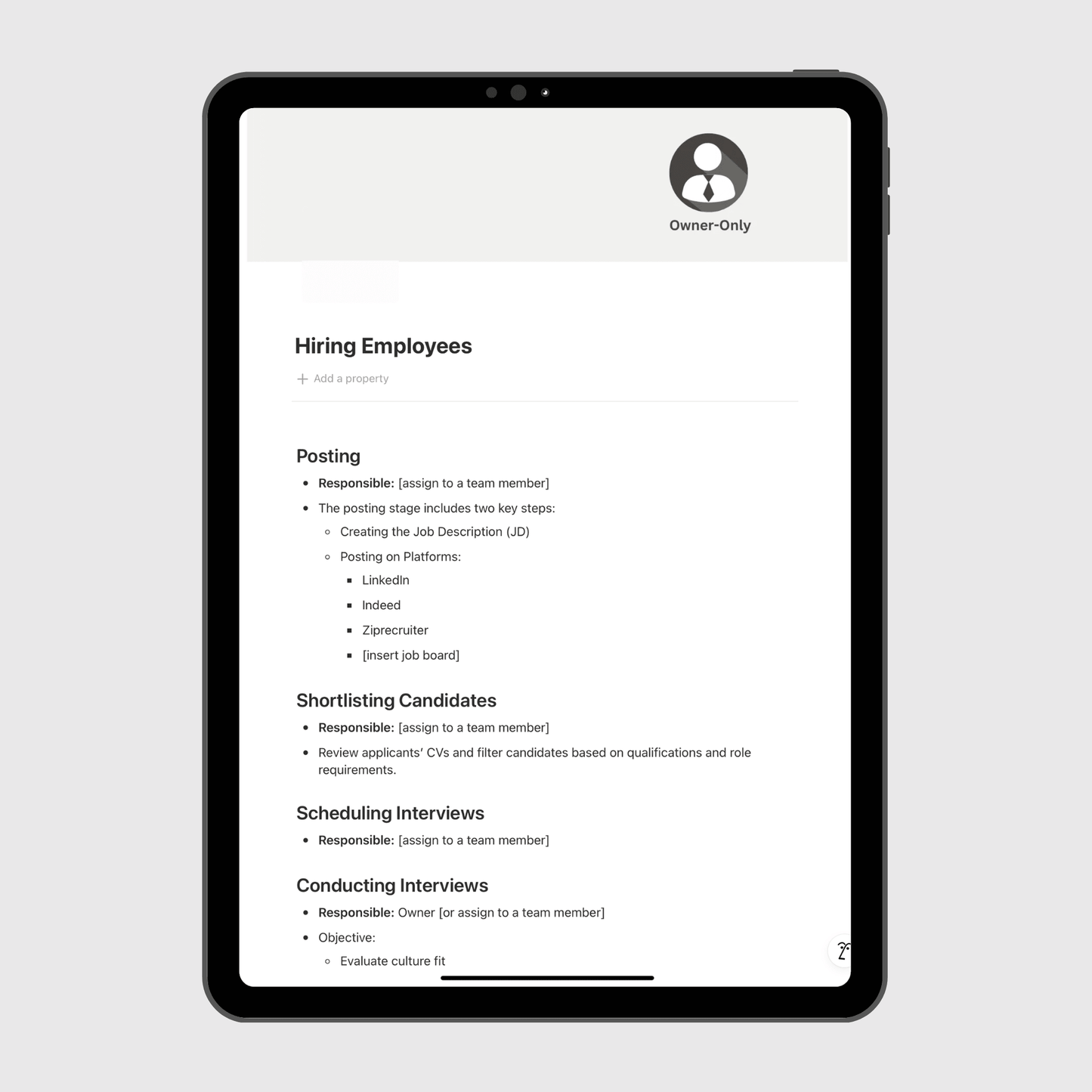Medical Clinic Operations Manual - Operations Mavenue