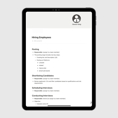 Medical Clinic Operations Manual - Operations Mavenue