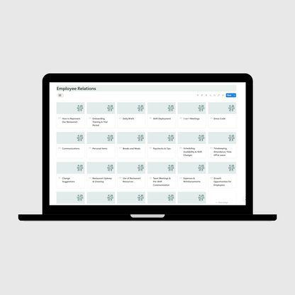 Restaurant Operations Manual