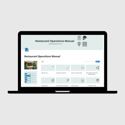 Restaurant Operations Manual