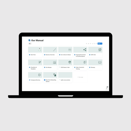 Restaurant Operations Manual Template - Operations Mavenue