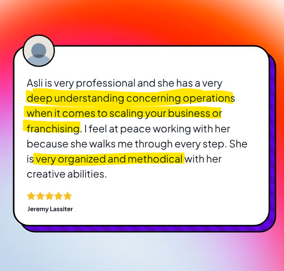 A positive review highlighting Operations Mavenue has a deep understanding of business operations and how to methodologically scale a business.